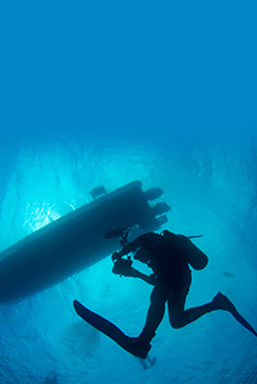 해저지형 및 과학잠수조사